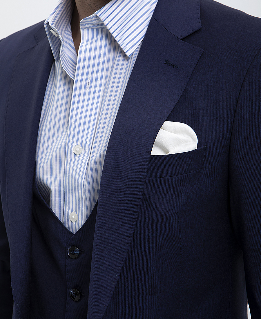 Vardas Ε-motion Kοστούμι Super 100's three-piece modern fit φωτογραφία