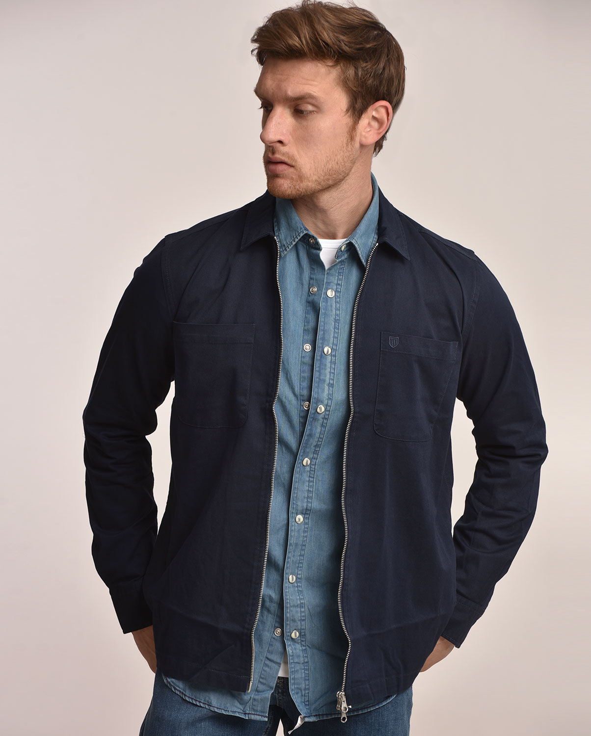 Basefield Light weight jacket modern fit