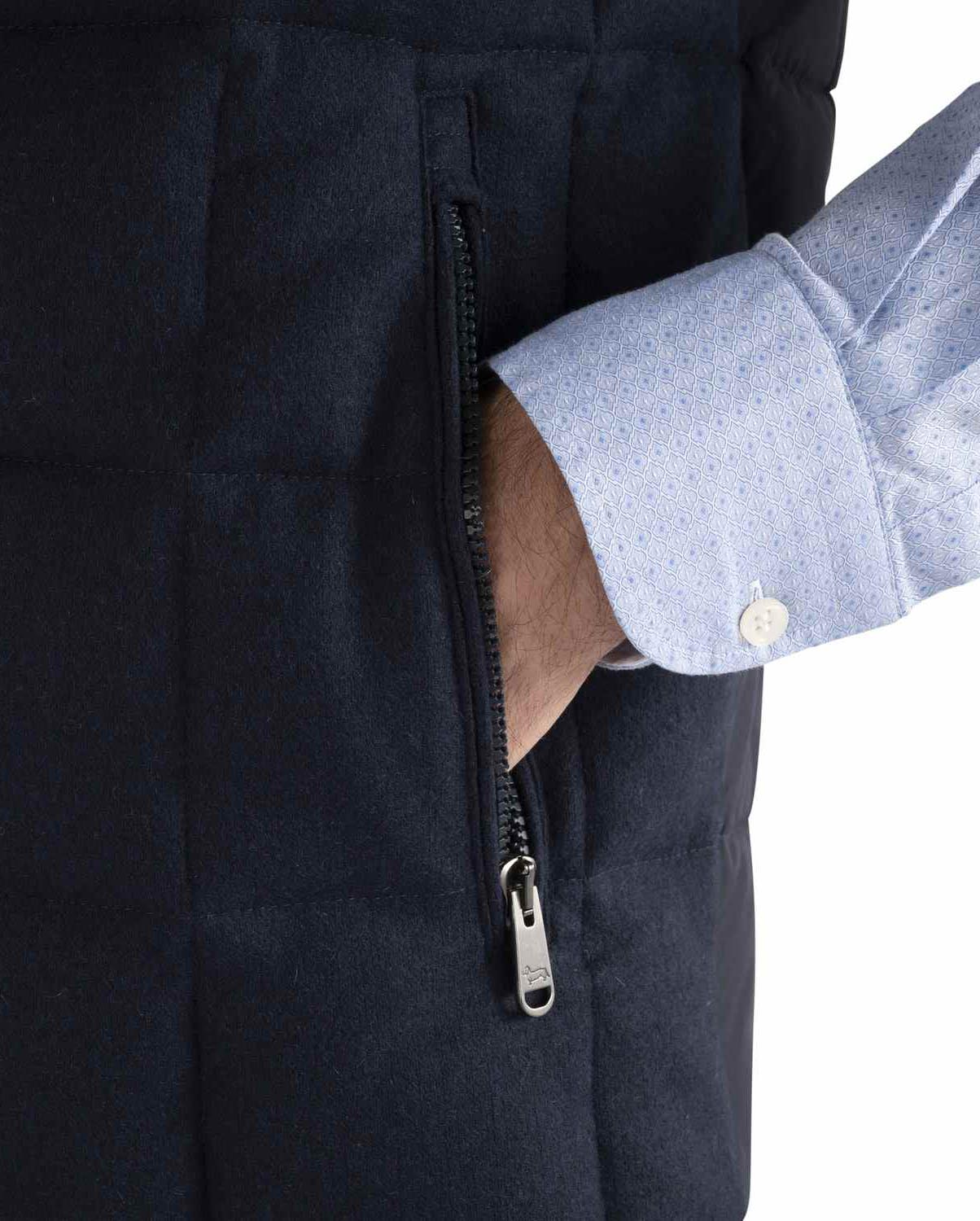 HARMONT & BLAINE Puffer Γιλέκο Μodern Fit σε μπλε φωτογραφία