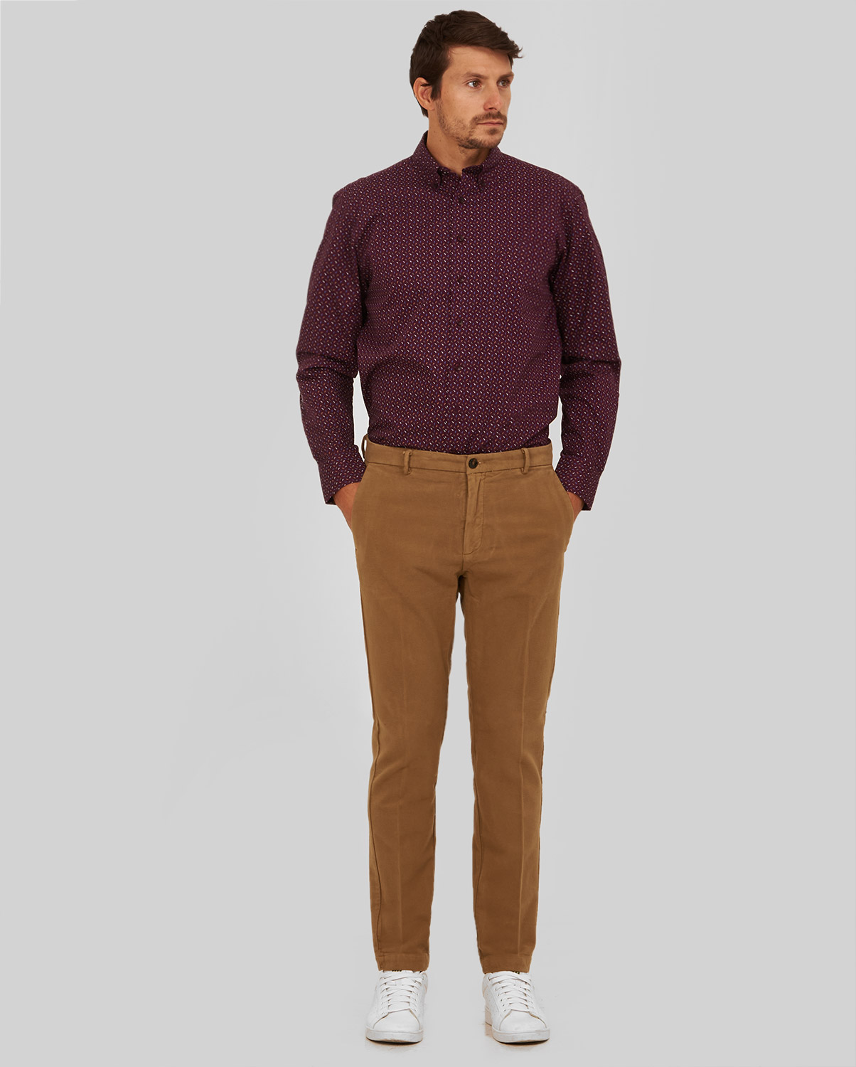 Mark UpΠαντελόνι Chinos Slim Fit σε Καφέ φωτογραφία