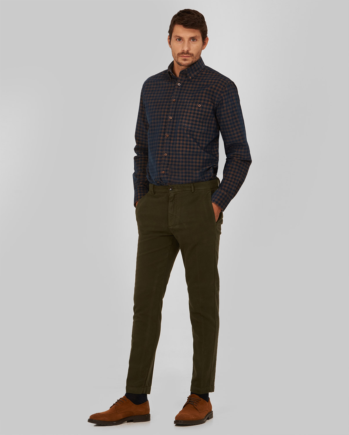 Mark Up Παντελόνι Chinos Slim Fit σε Xακί φωτογραφία