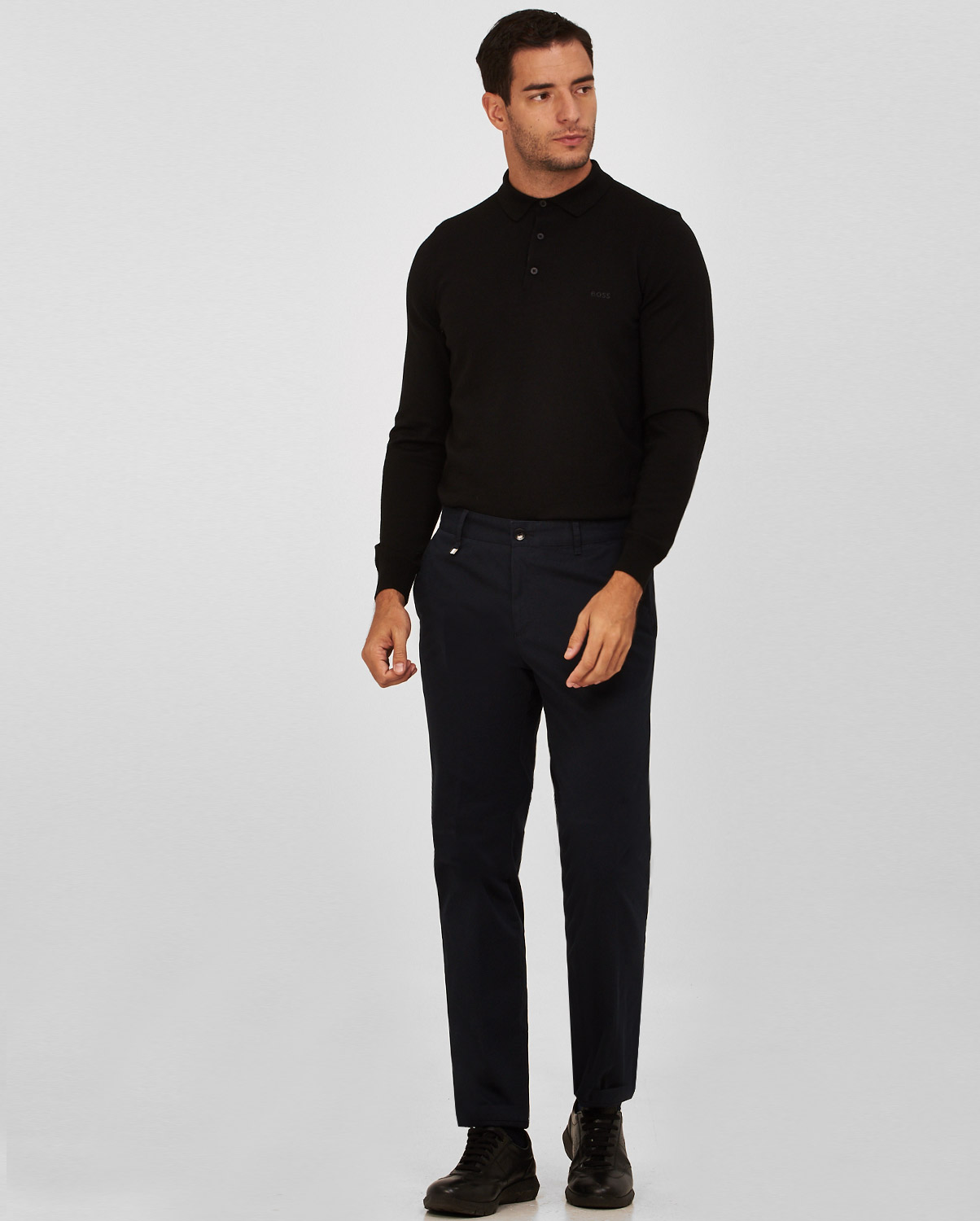 Boss Ανδρικό Chinos παντελόνι slim fit φωτογραφία