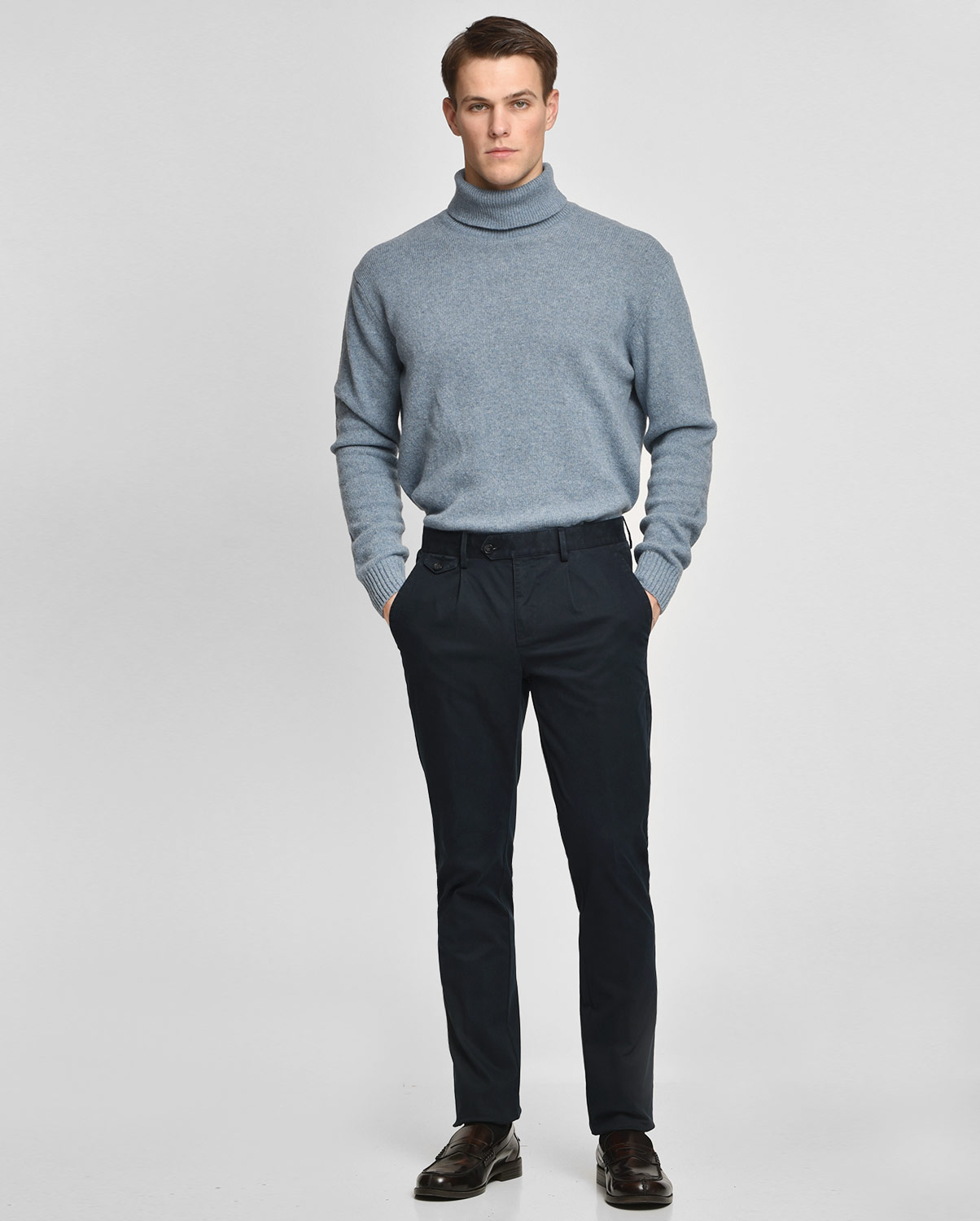 Chinos cuffed slim fit φωτογραφία