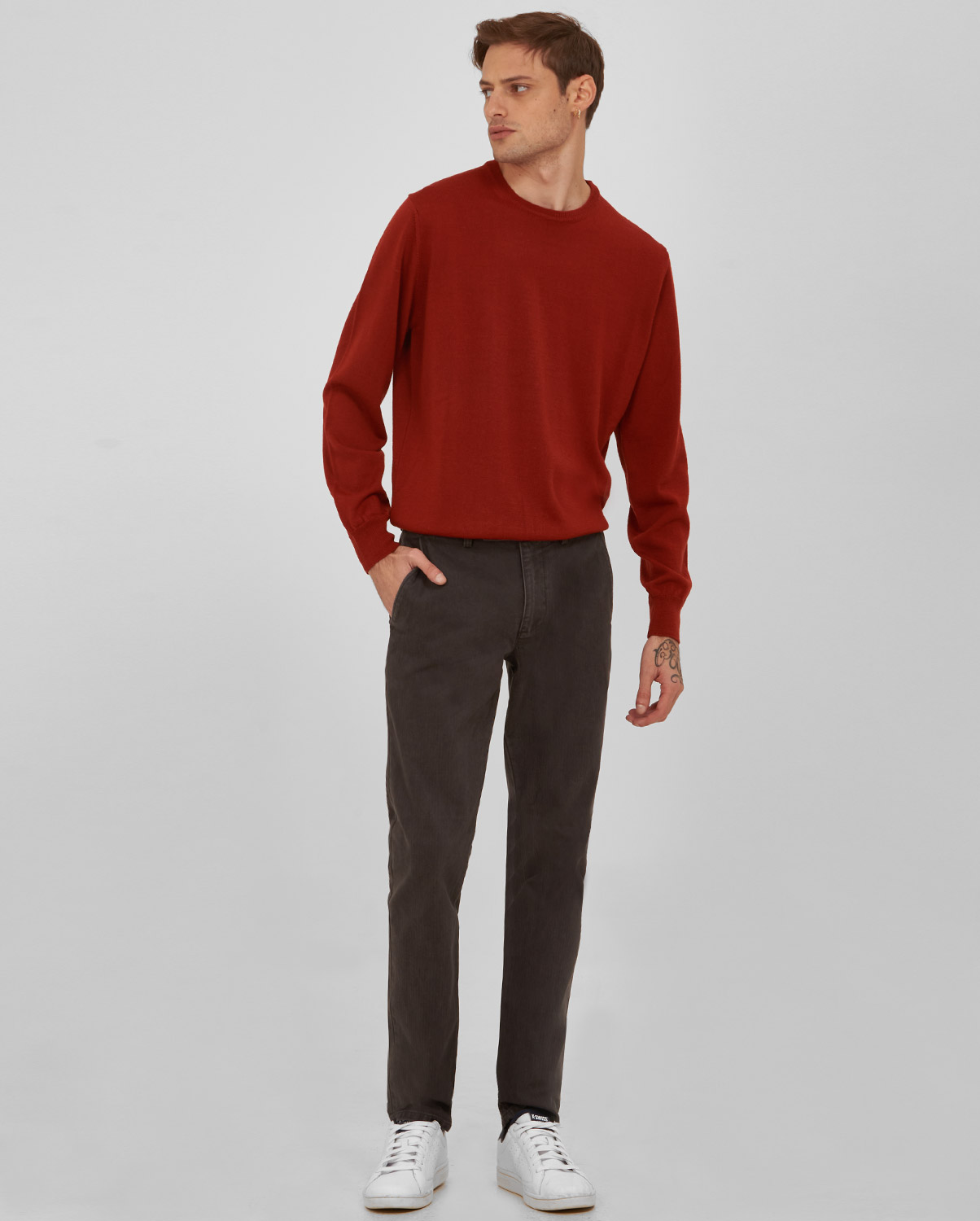 Παντελόνι Chinos Slim Fit σε Γκρι φωτογραφία