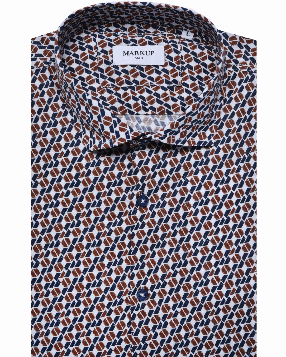 MarkUp Mark Up Πουκάμισο retro printed modern fit