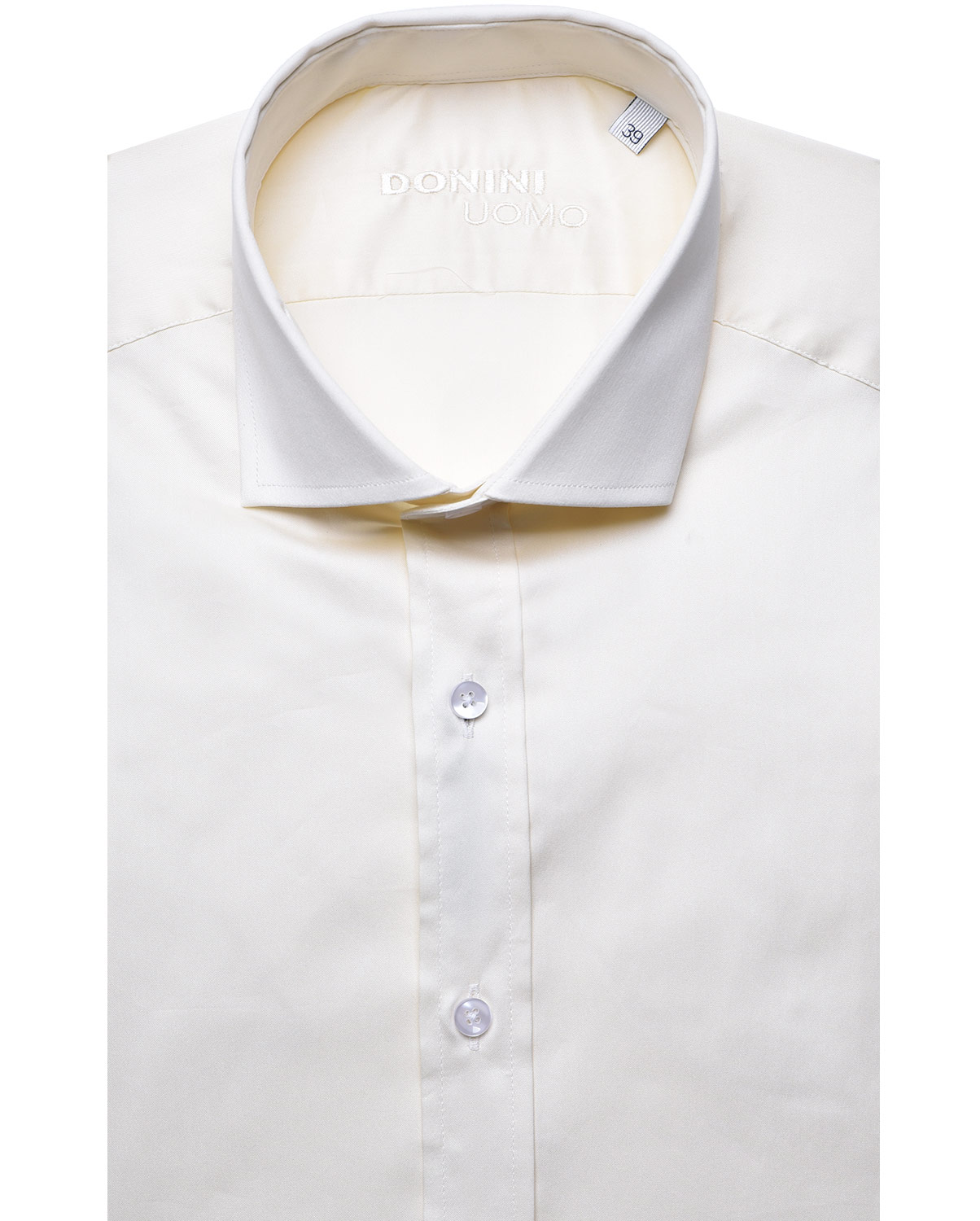 Donini Μονόχρωμο πουκάμισο slim fit
