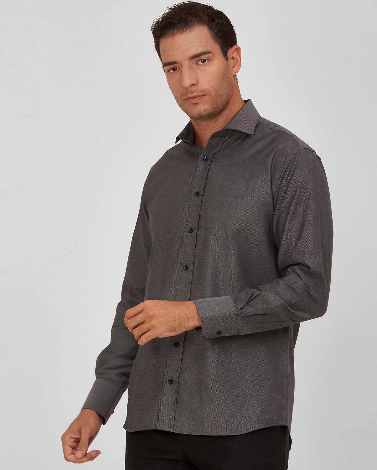 Kaiserhoff Πoυκάμισο Modern Fit με Μικροσχέδιο