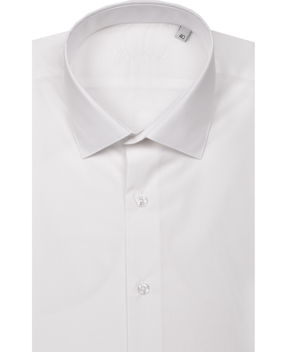 Vardas Vardas Πoυκάμισο Slim Fit Λευκό