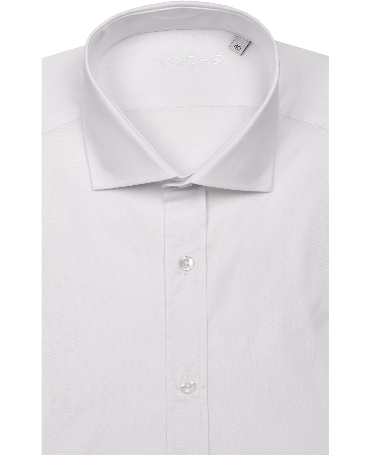 Vardas Vardas Πoυκάμισο Slim Fit Λευκό