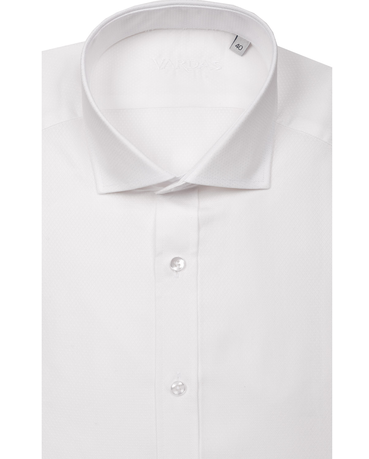 Vardas Vardas Πoυκάμισο Slim Fit Λευκό