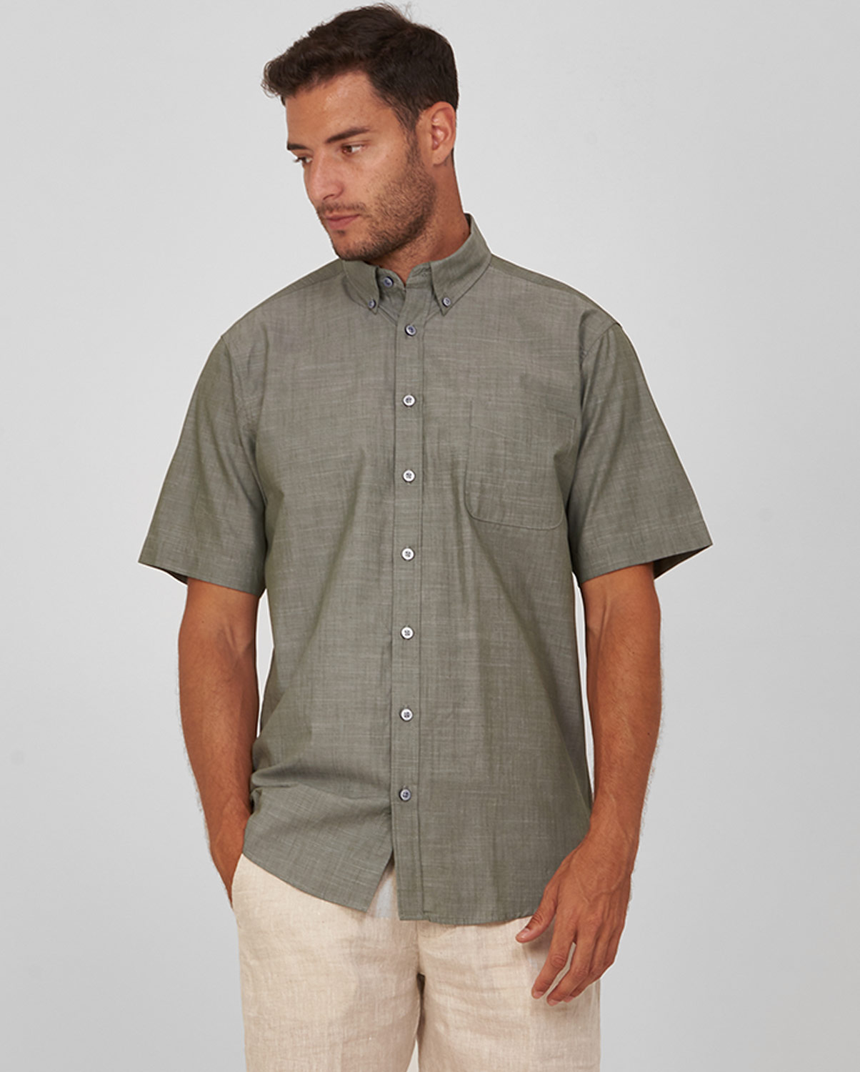 Πουκάμισο κοντομάνικο modern fit