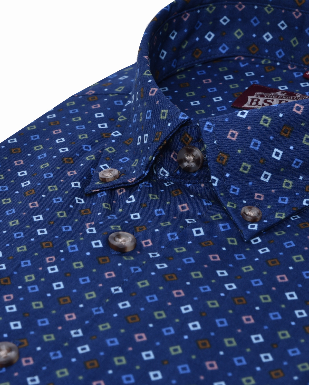 Πουκάμισο retro κοντομάνικο modern fit φωτογραφία