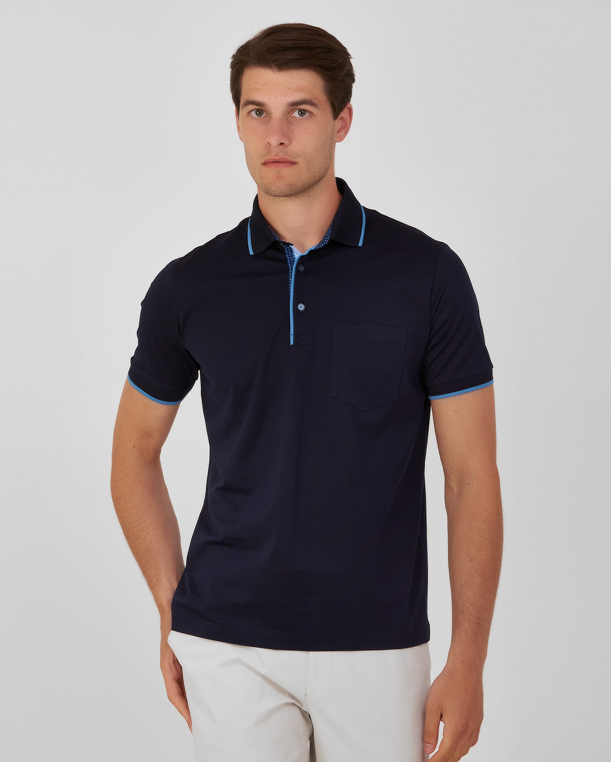 Kaiserhoff Πόλο πικέ μπλούζα modern fit