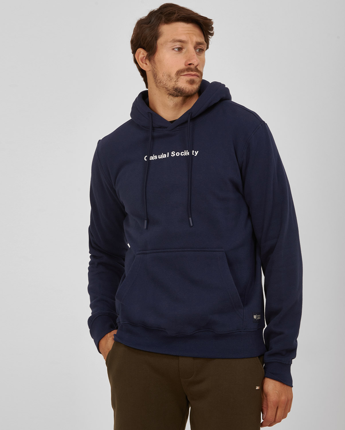 Basefield Φούτερ Μπλούζα Modern Fit σε Μπλε