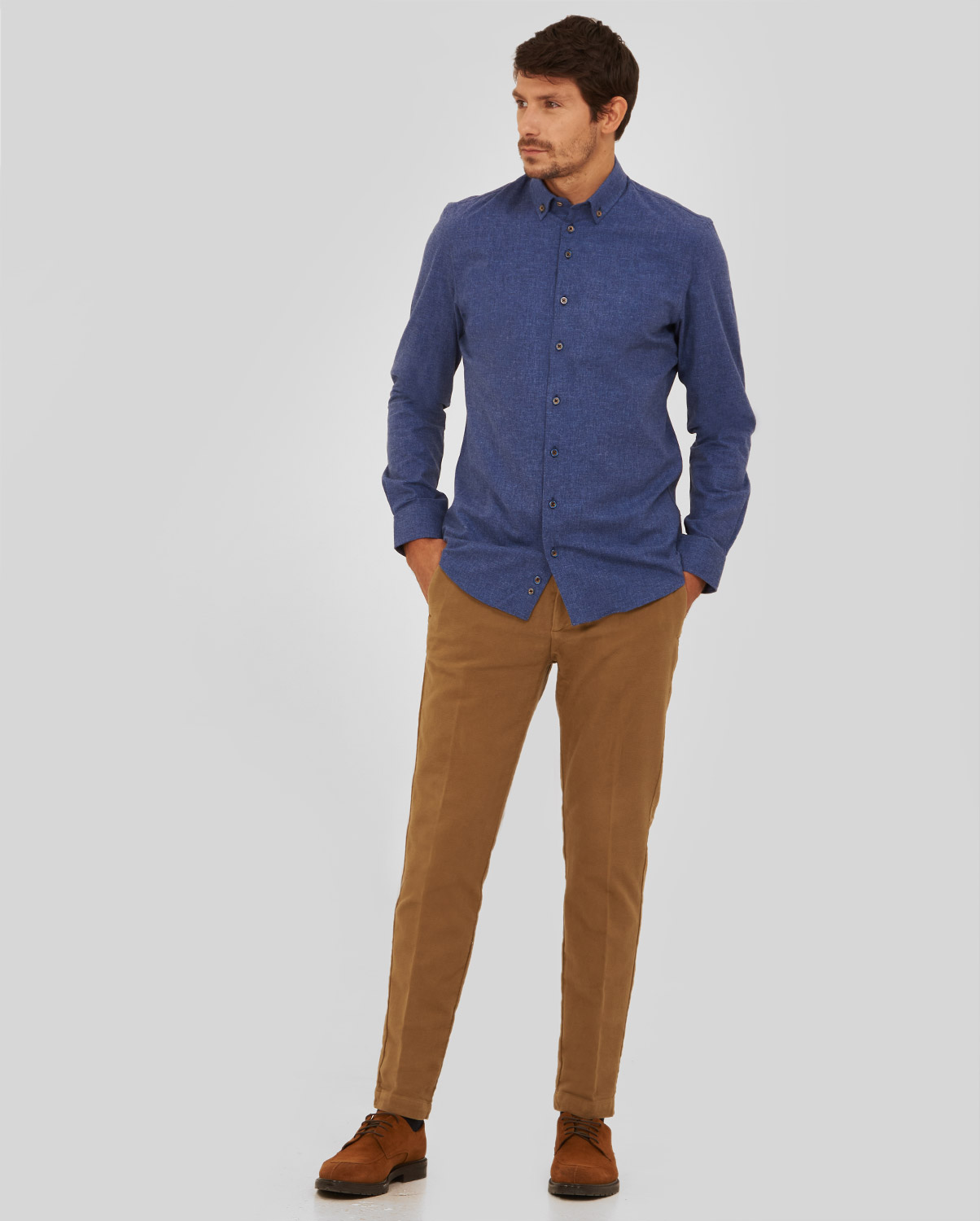 Πουκάμισο Βutton Down Modern Fit σε Ραφ φωτογραφία