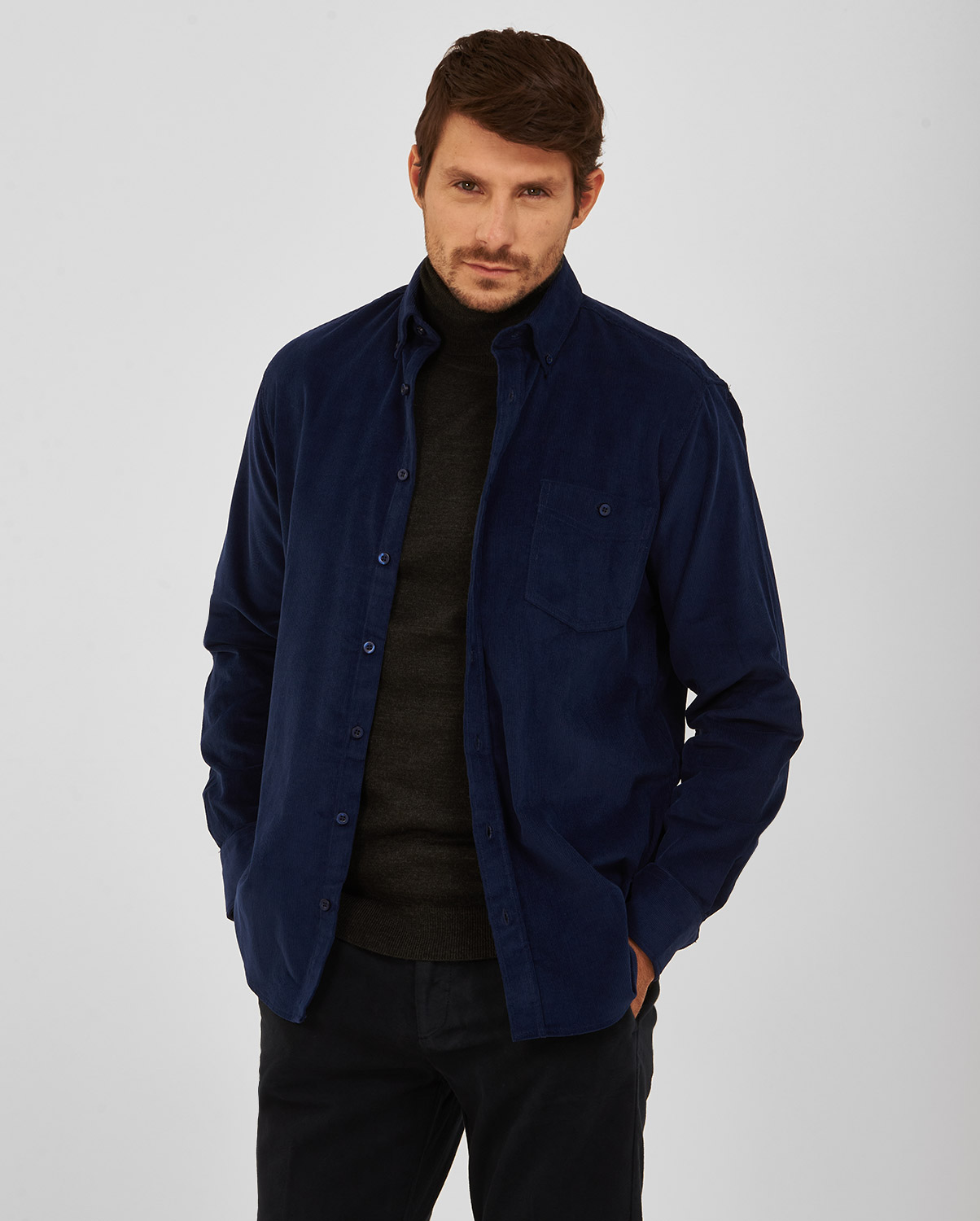 Winfield Πουκάμισο Βutton Down Modern Fit σε Μπλε
