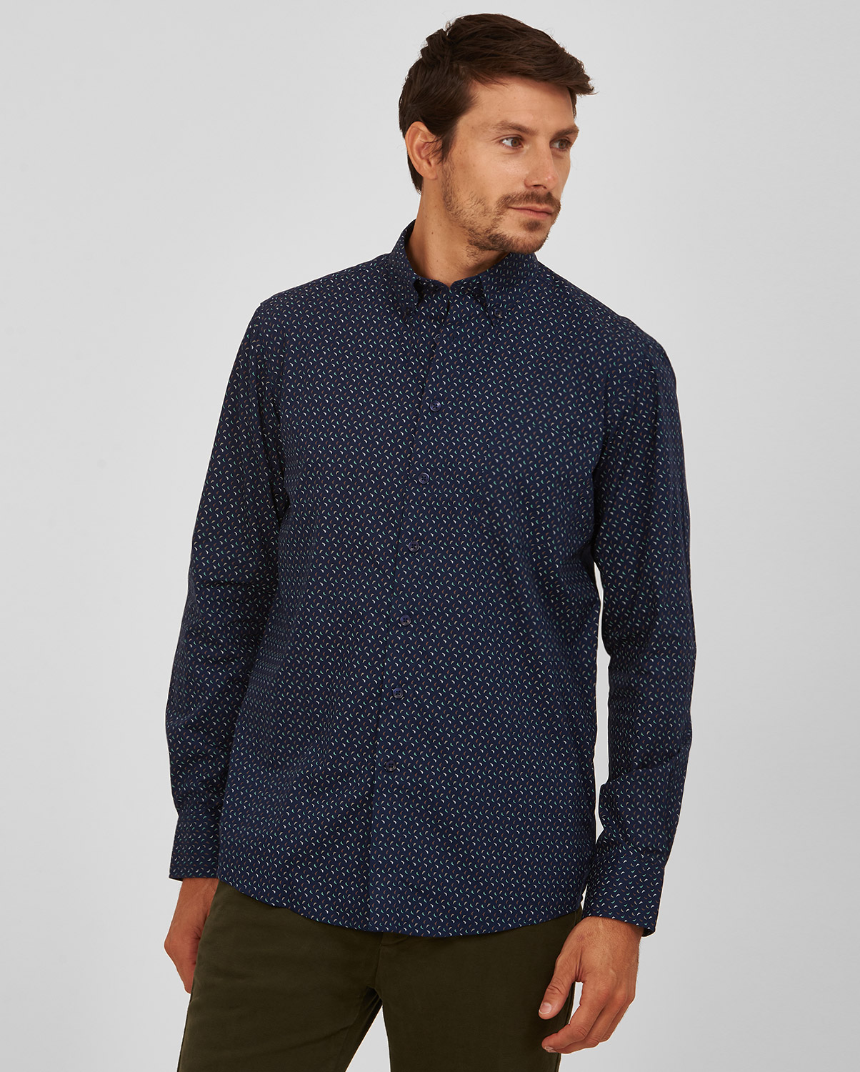 Winfield Πουκάμισο Βutton Down Modern Fit σε Μπλε
