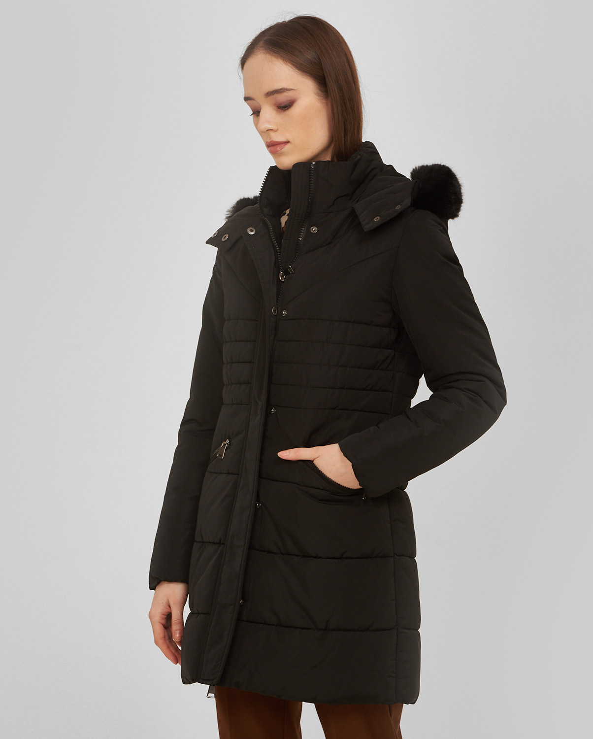 Puffer Jacket σε Μαύρο φωτογραφία