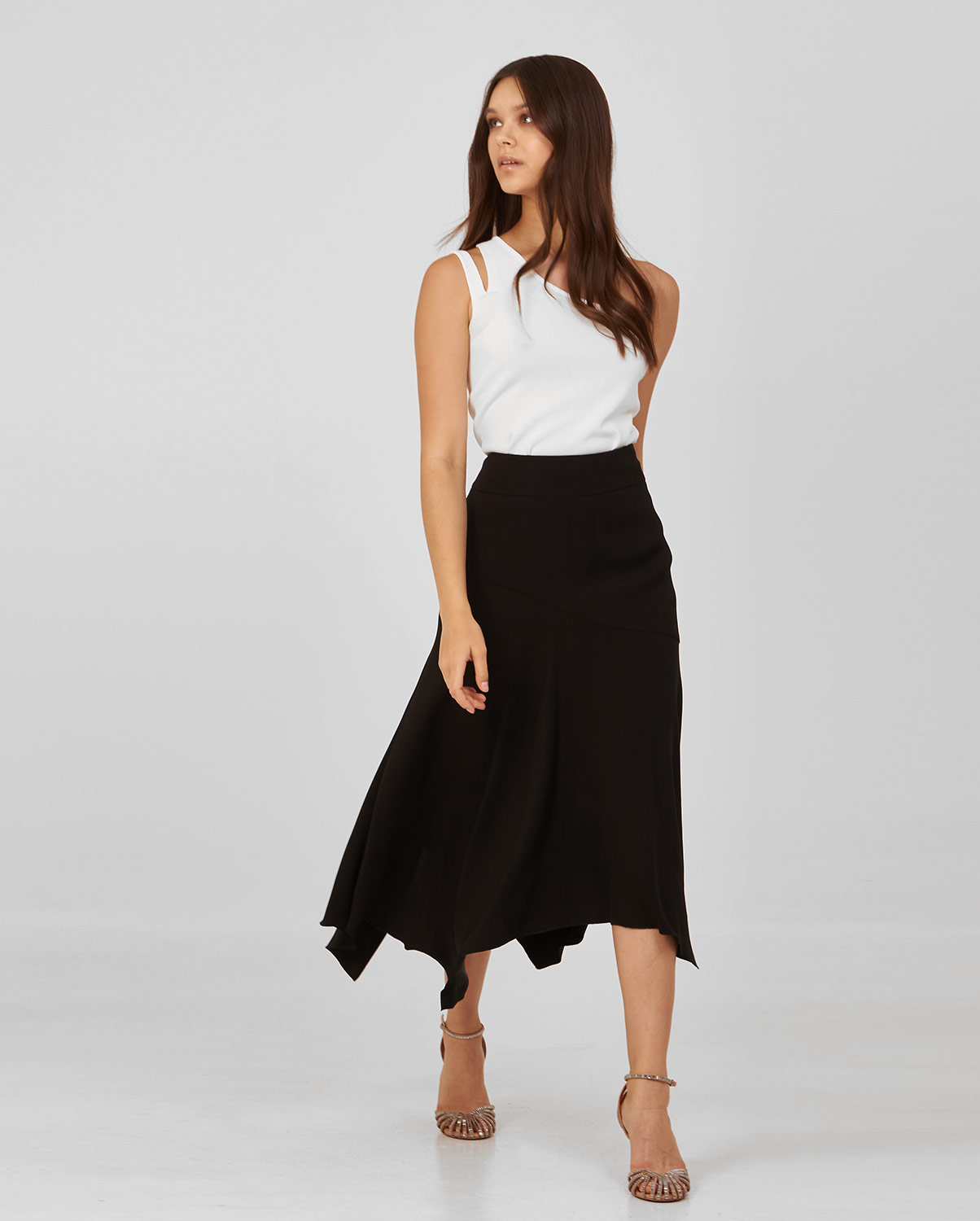 BCBGmaxazria Ασύμμετρη φούστα φωτογραφία