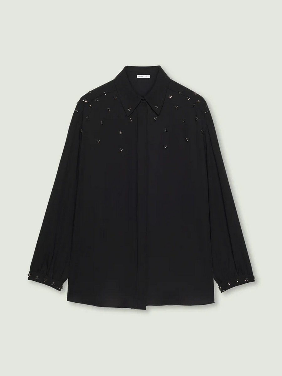 Luisa Viola Γυναικείο Πουκάμισο Με Strass Λεπτομέρειες φωτογραφία