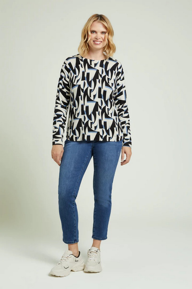 Luisa Viola Γυναικείο Πουλόβερ με Σχεδιάγραμμα φωτογραφία