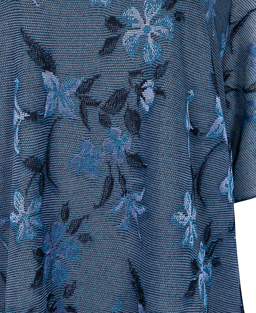 PLUS SIZE Γυναικεία Μπλούζα Με Floral Δαντέλα Και Διαφάνεια φωτογραφία