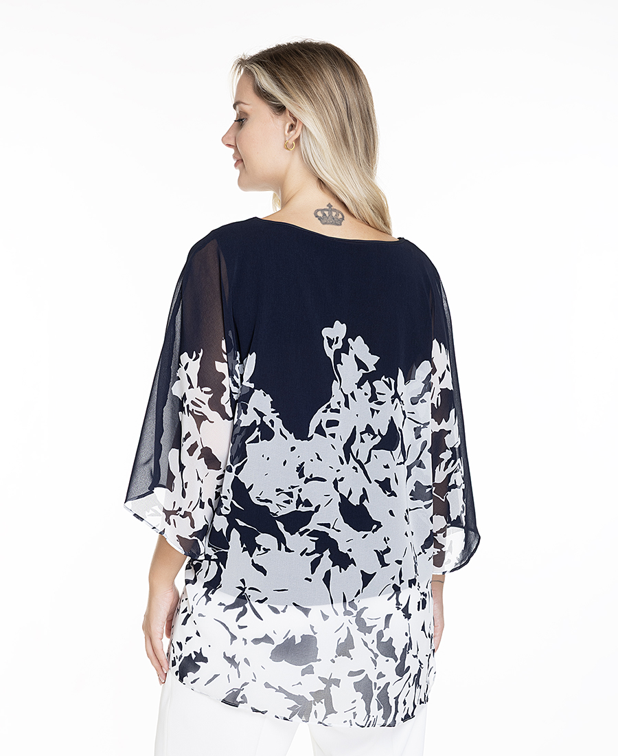 Luisa Viola Luisa Viola Γυναικεία Μπλούζα Με Εμπριμέ Floral Μοτίβο - 3