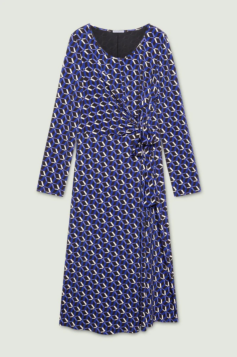 Luisa Viola Γυναικείο Φόρεμα Fit & Flare Με Γεωμετρικό Σχέδιο φωτογραφία