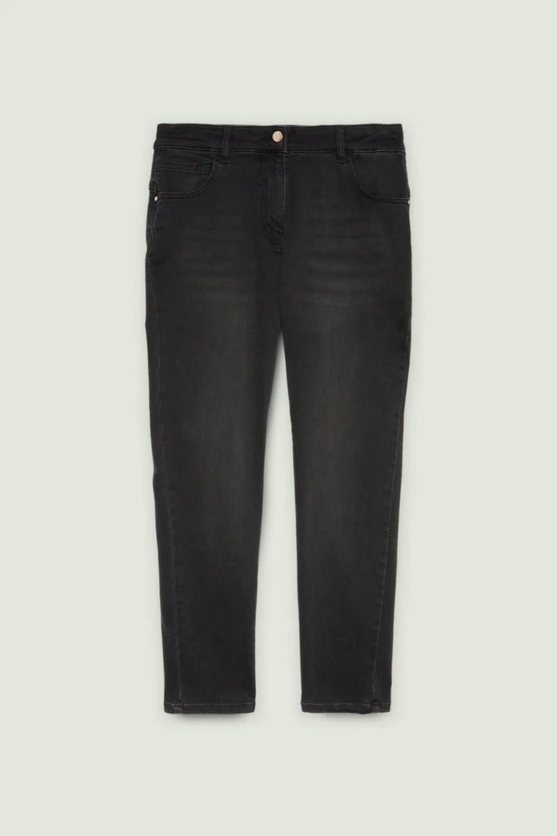 Luisa Viola Γυναικείο Παντελόνι από Ελαστικό Τζιν με Push-Up φωτογραφία