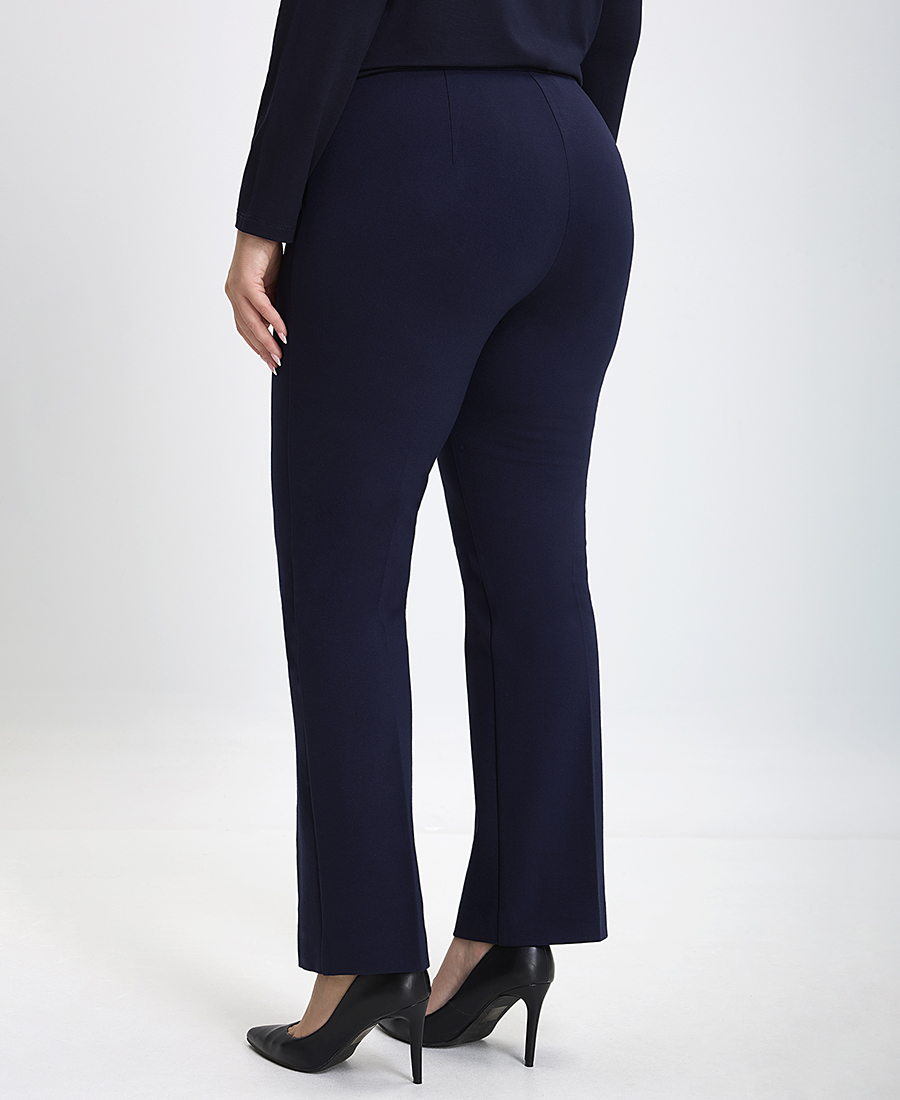 Luisa Viola Γυναικείο Ελαστικό Παντελόνι Kick Flare σε Μπλε φωτογραφία