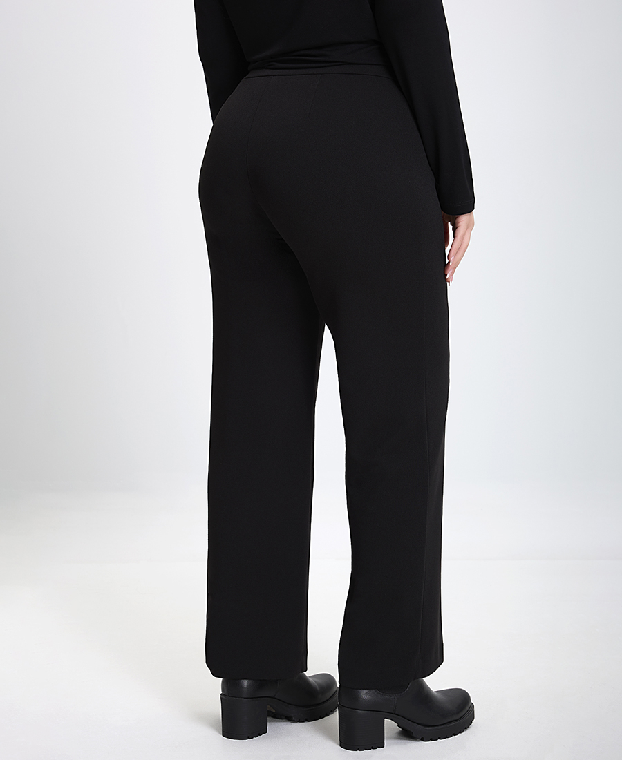 Γυναικείο Παντελόνι Wide Leg σε Μαύρο φωτογραφία