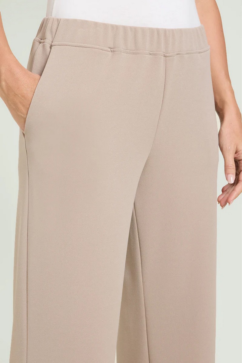 Luisa Viola Γυναικείο Παντελόνι Με Ελαστική Μέση Wide Leg φωτογραφία