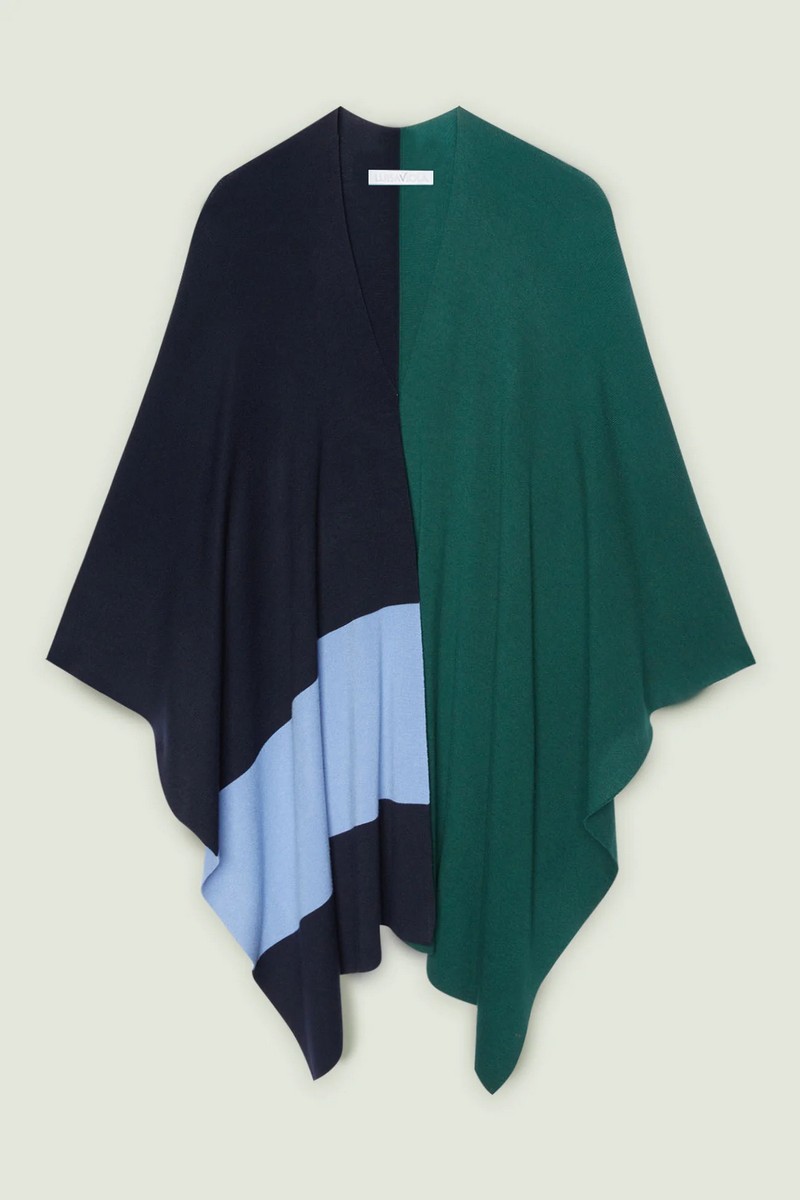 Luisa Viola Γυναικεία Πλεκτή Κάπα σε Εμπριμέ φωτογραφία