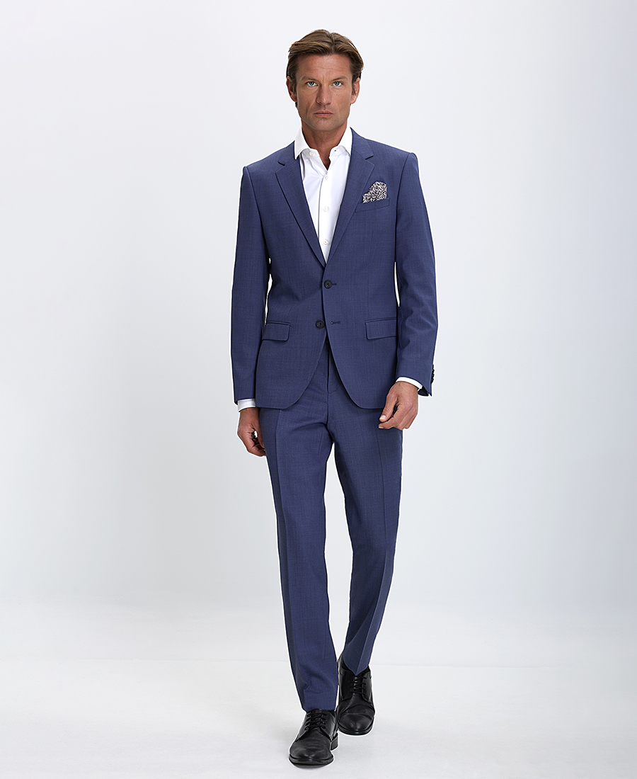 Hugo Ανδρικό Κοστούμι Στενή Γραμμή 54% Πολυεστέρας 44% Μαλλί 2% Ελαστάν