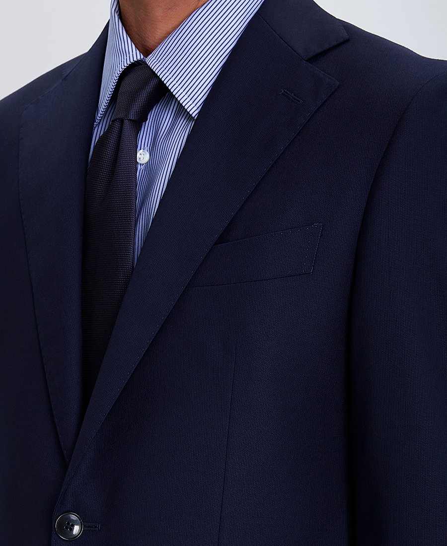 Kaiserhoff Ανδρικό Κοστούμι Hand Tailored Modern Fit σε Μπλε φωτογραφία