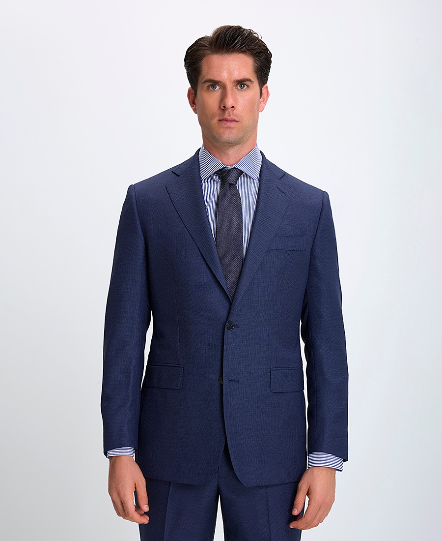 Vardas Ανδρικό Κοστούμι Modern Fit σε Σκούρο Μπλε φωτογραφία