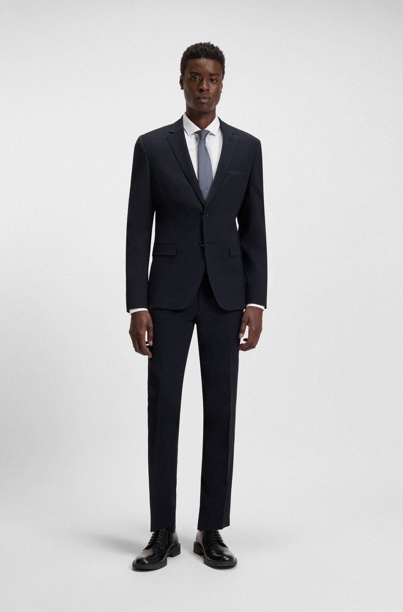 Hugo Ανδρικό Κοστούμι Slim Fit Με Ελαστικότητα