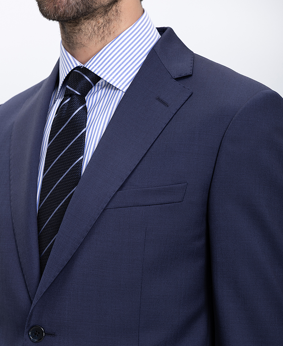 Vardas Ανδρικό Μάλλινο Κοστούμι Slim Fit φωτογραφία