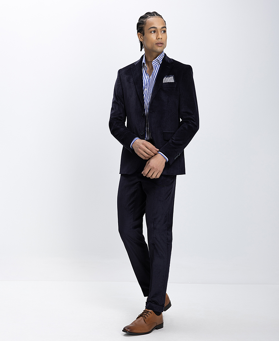 HD x Vardas Ανδρικό Κοστούμι Κοτλέ Modern Fit