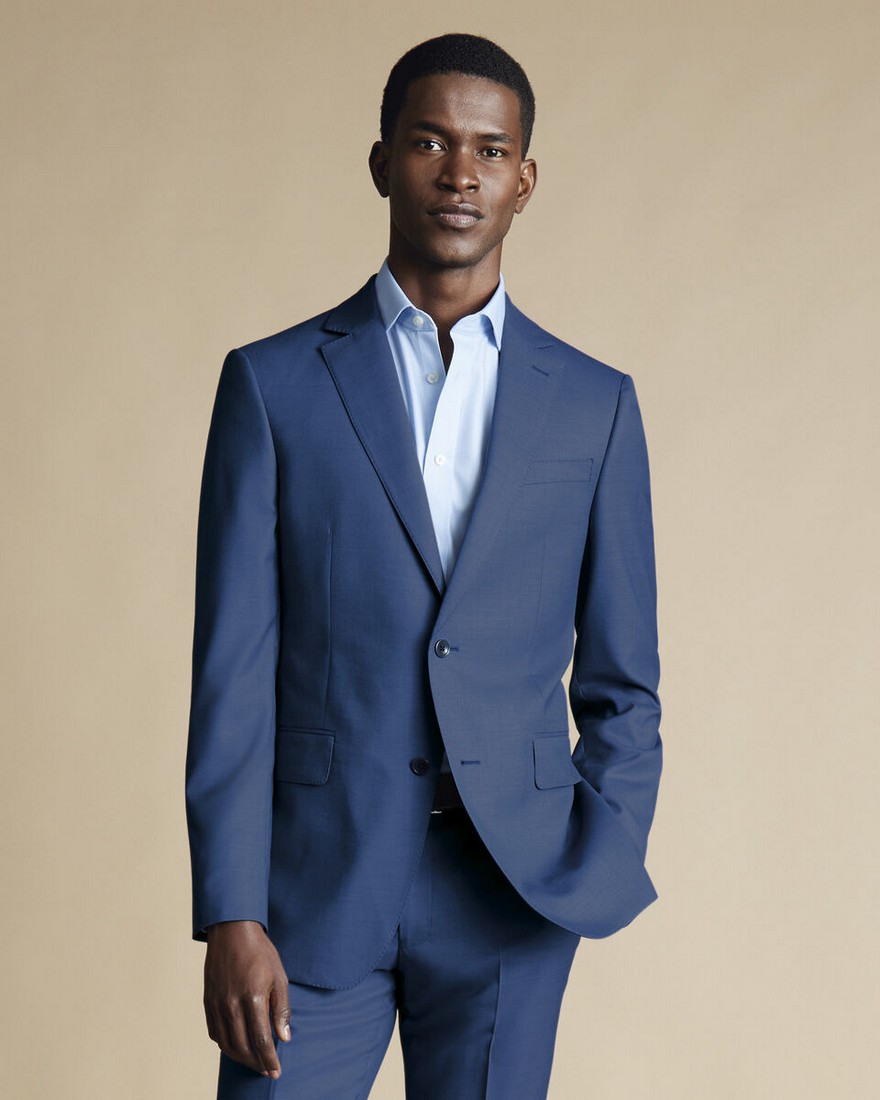 Charles Tyrwhitt Κοστούμι Sharkskin Ultimate Performance σε Ραφ φωτογραφία