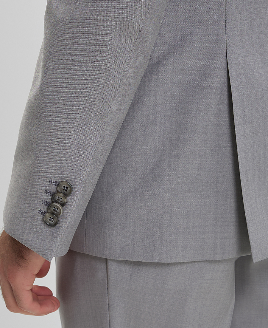 Vardas Κοστούμι σε Ανοιχτό Γκρι Modern Fit φωτογραφία