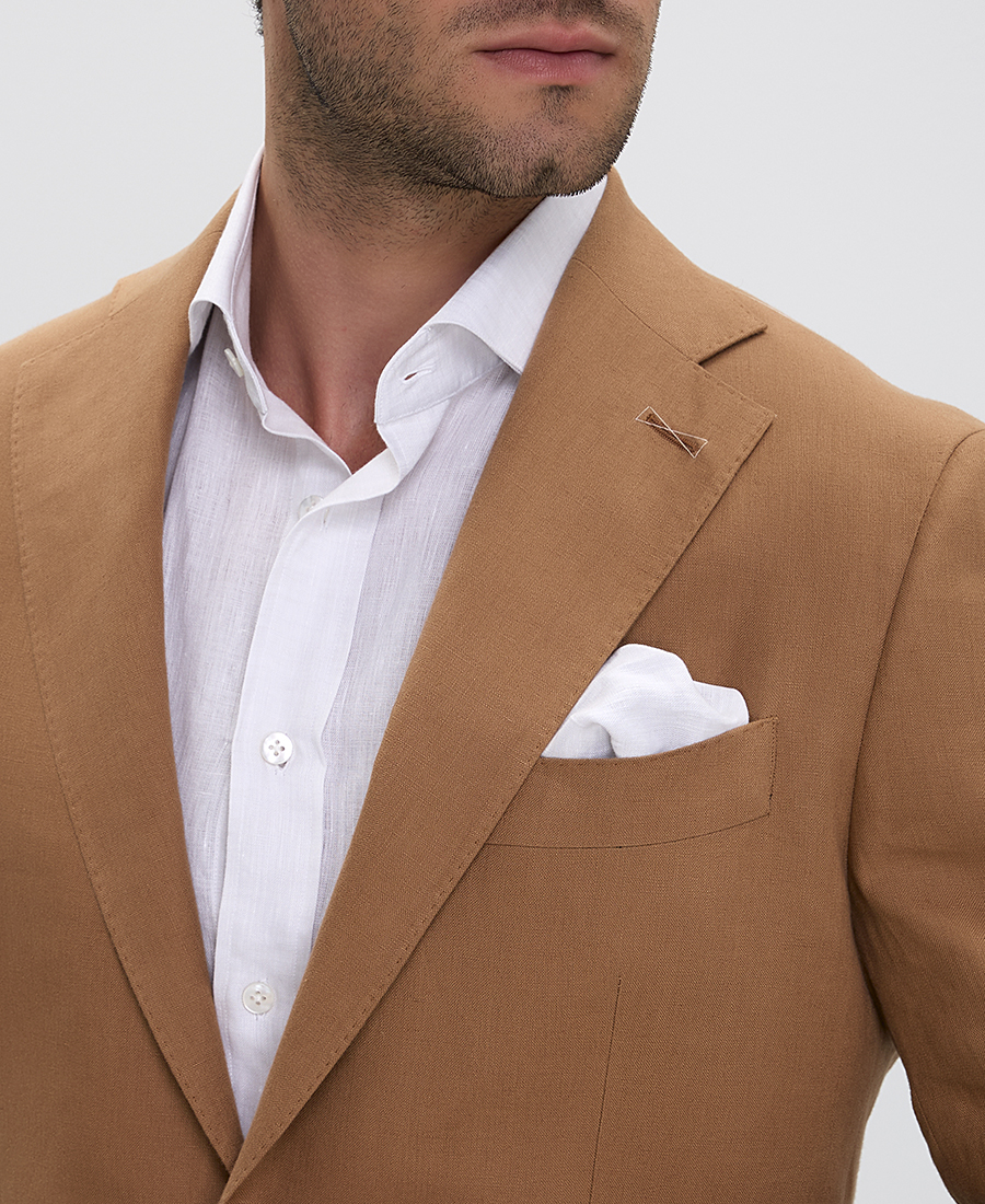 HD x Vardas Κοστούμι σε Καμηλό Modern Fit φωτογραφία