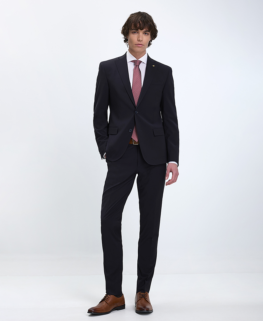 CC Collection Corneliani Corneliani Ανδρικό Κοστούμι Slim Fit