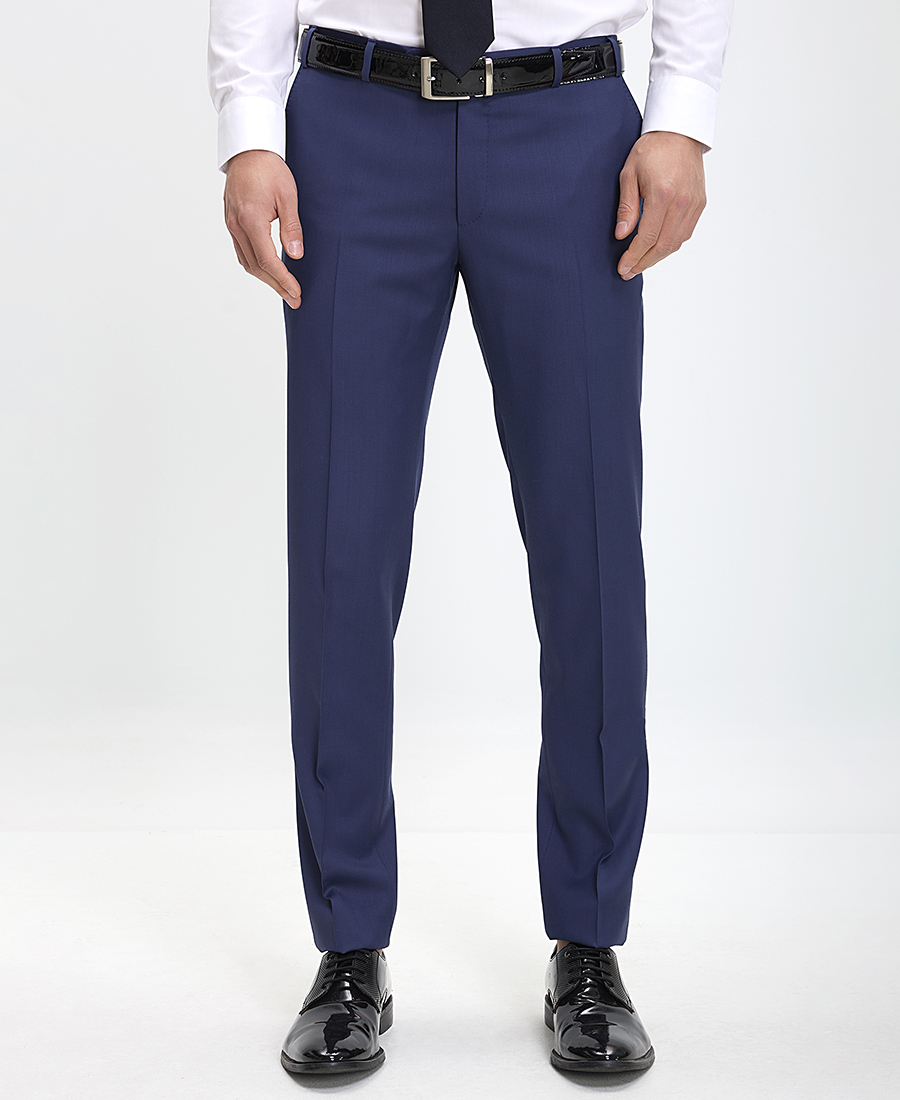 CC Collection Corneliani Ανδρικό Κοστούμι Tuxedo με Διχρωμία Σακακιού Slim Fit φωτογραφία