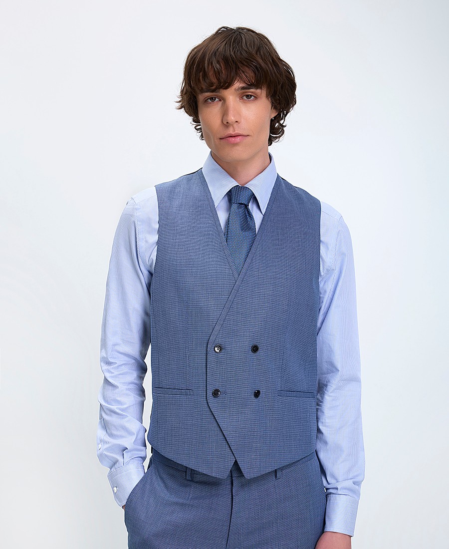 Hugo Ανδρικό Κοστούμι Slim Fit φωτογραφία