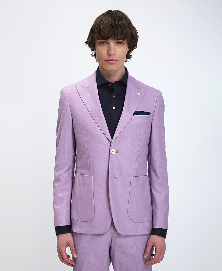 Mark Up Ανδρικό Κοστούμι Slim Fit Πολυεστερικό Με Μικροσχέδιο φωτογραφία