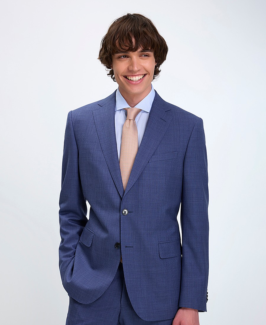 Kaiser Hoff Ανδρικό Κοστούμι Modern Fit σε Μπλε φωτογραφία