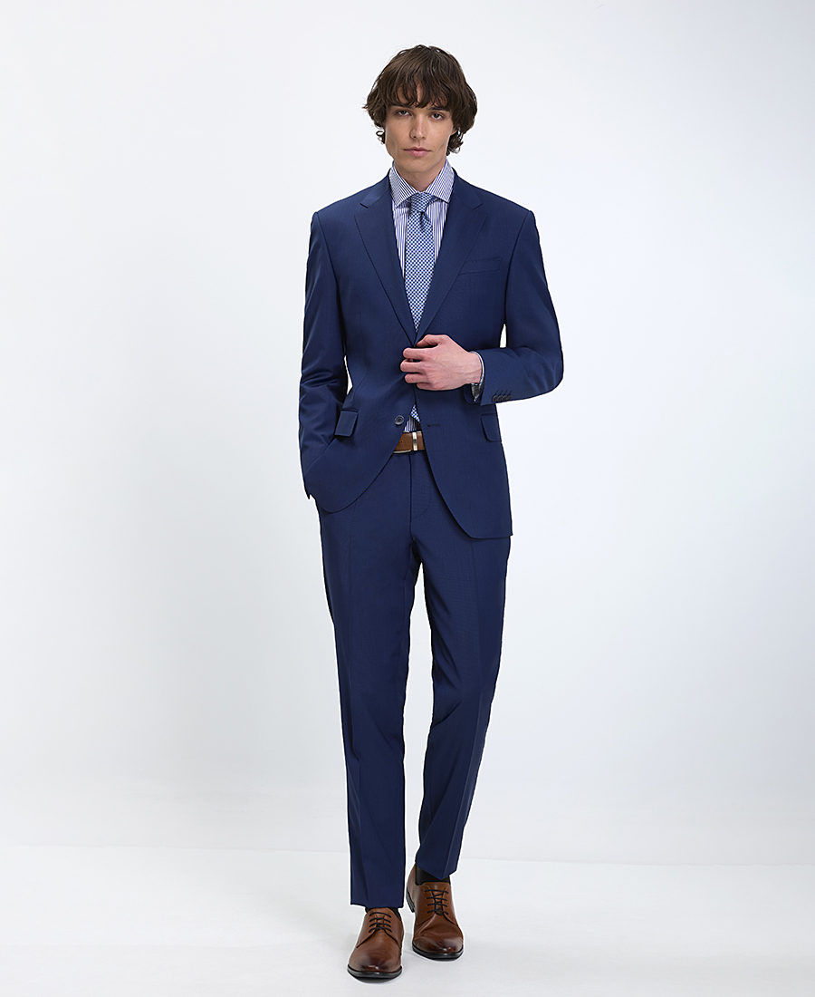 Vardas Vardas Ανδρικό Κοστούμι Modern Fit σε Μπλε