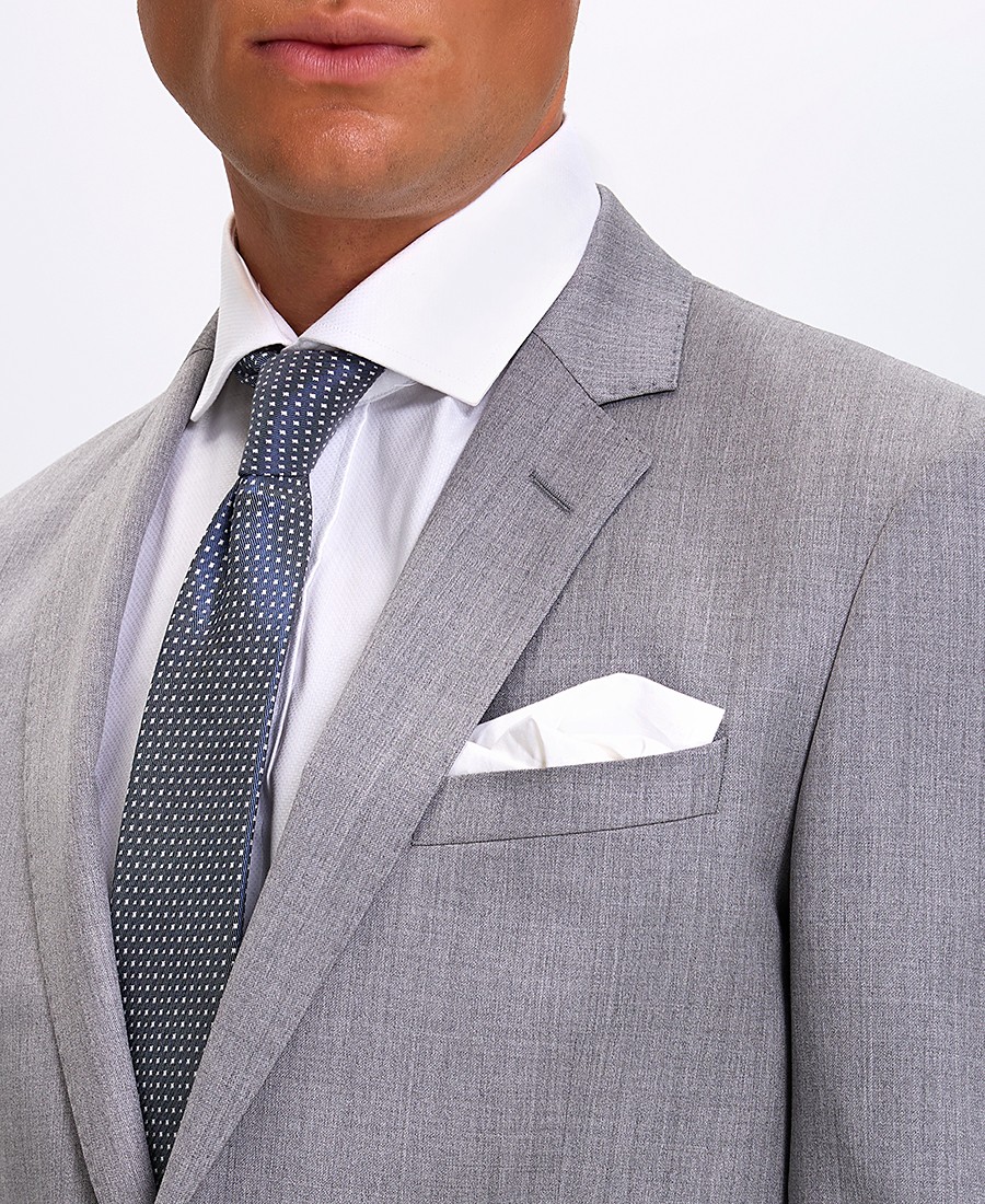 HD x Vardas Ανδρικό Κοστούμι Modern Fit σε Γκρι φωτογραφία