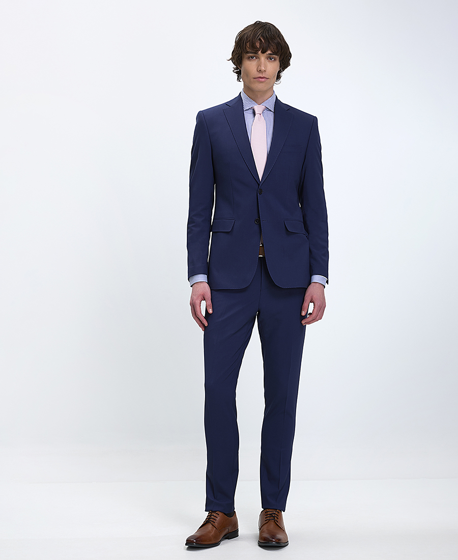 Vardas Vardas Ανδρικό Κοστούμι Slim Fit σε Μπλε